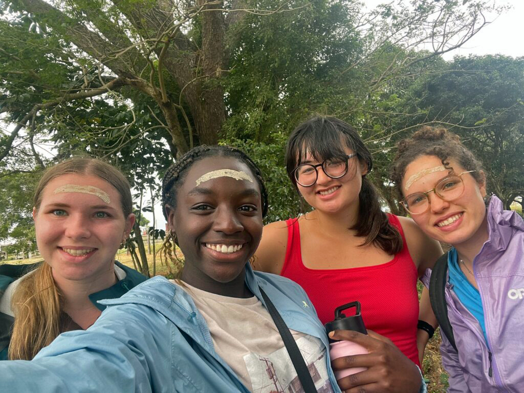 Student selfie in Australia