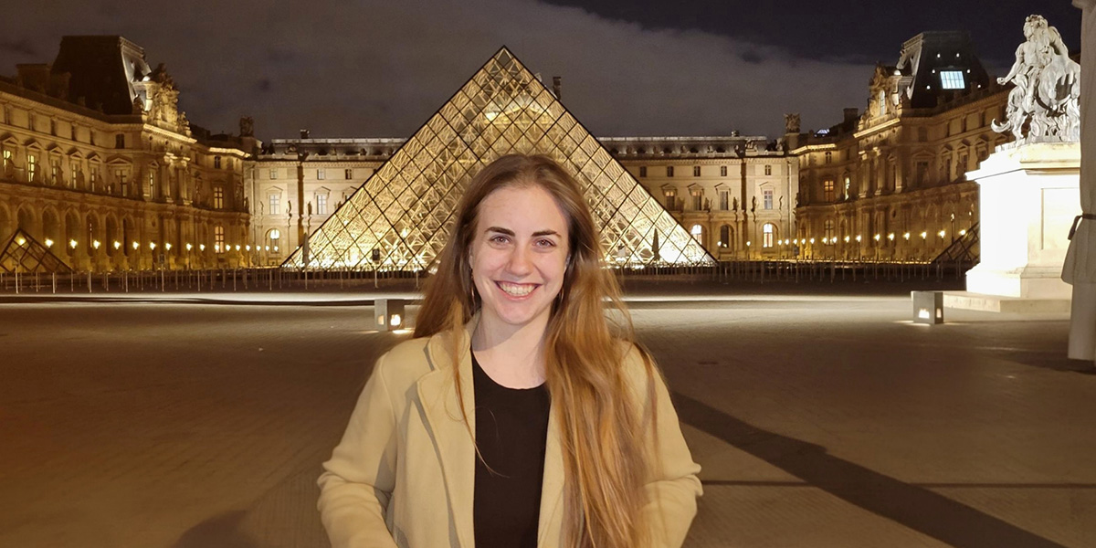 Student at the Louvre