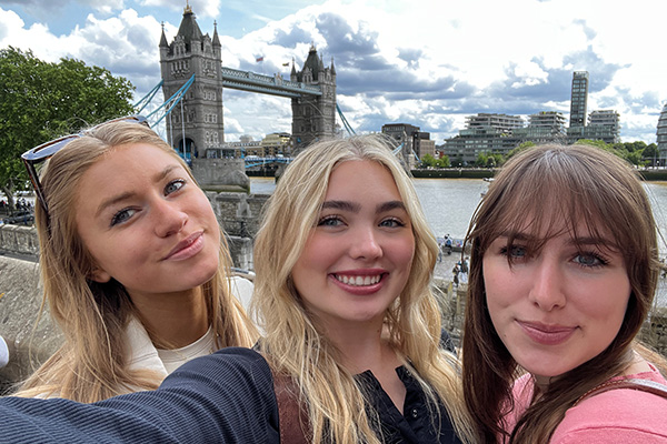 Selfie in London