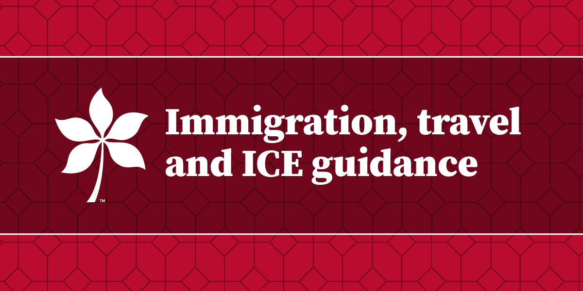 Immigration, travel and ICE Guidance