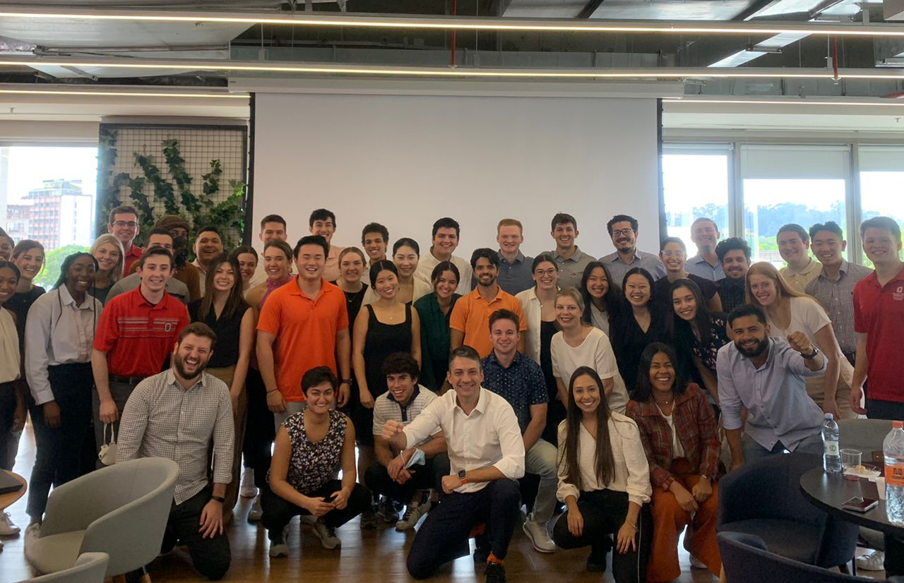 Students in Brazil for an Education Session