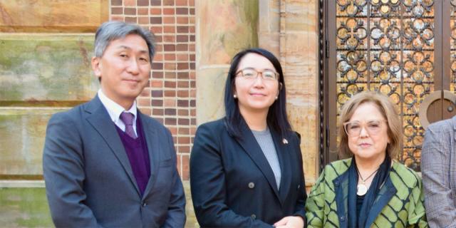 Delegates from Tsukuba Japan