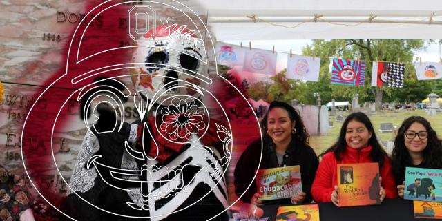 Dia de los Muertos Collage with OSU Students