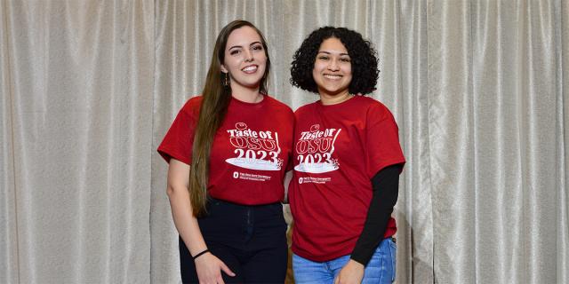 Shadiyah Feliciano and Mia Miller at Taste of OSU 2023