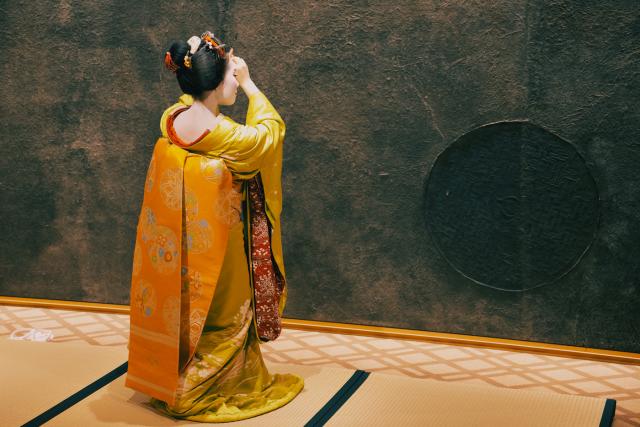 Female in kimono
