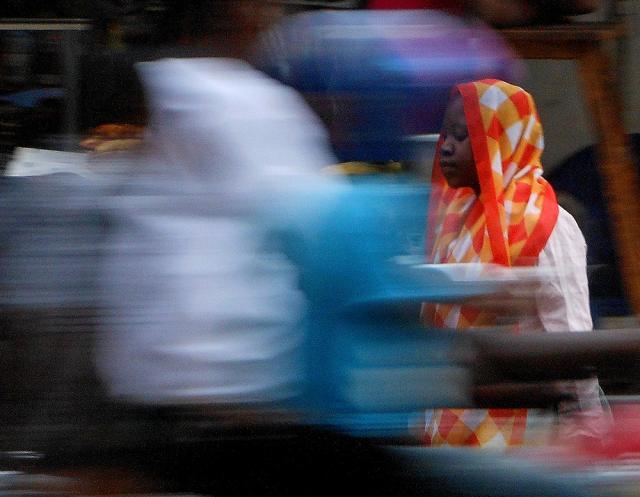 Woman walking 