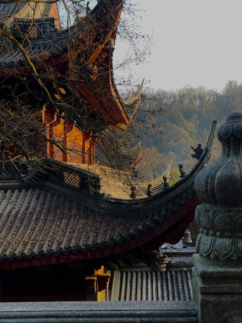 Ancient Buddhist temple in China