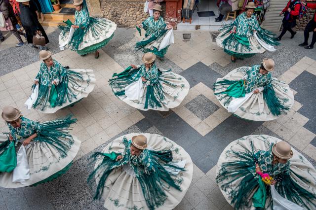 Sufi Whirling Dervishes dancing.