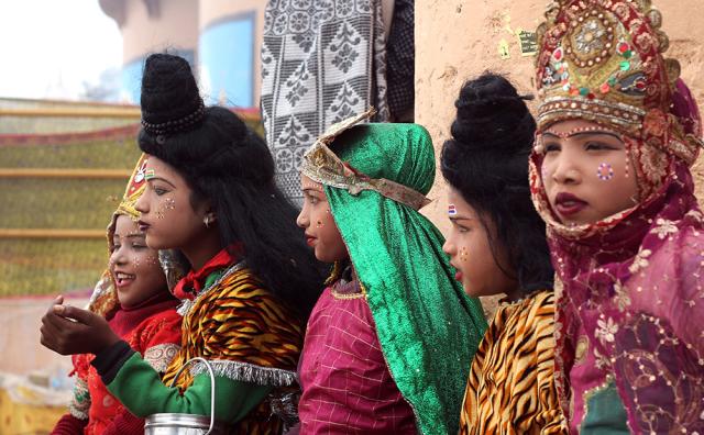 Children at festival