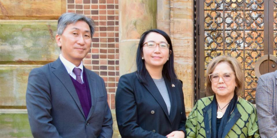 Delegates from Tsukuba Japan