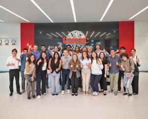 students in TSMC headquarters
